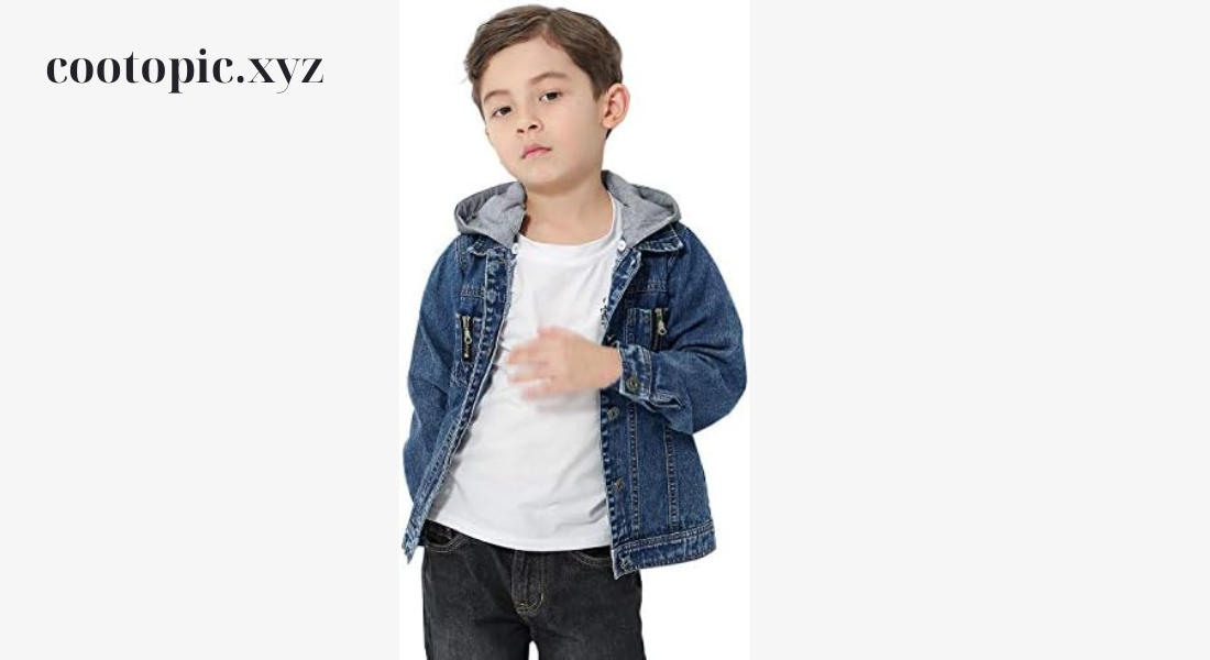 Kids denim outerwear